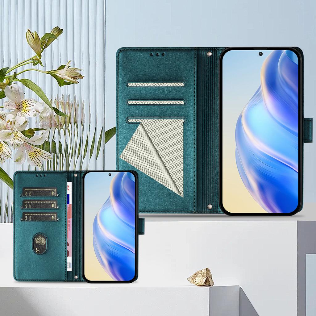 Leather Case Wallet Durable RFID Blocking Card Holder Shockproof Kickstand Protective Flip Cover For Huawei P Smart Mate70 Pura70 Nova11 Nova12 Nova13