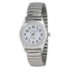 [Klefa] Analog Women's Watch Waterproof Metal Band Silver TE-AL011-WTS