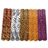 Children's Creative Animal Print Slap Bracelets Leopard Tiger Giraffe Pattern Woodland Theme Boys Birhday Party Gift Toys Favor