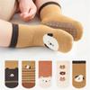 0-5Y Kids Girls Boys Floor Socks Anti Slip Cotton Toddler Baby Socks for Girls Boys Soft Print Children's Sock Non-slip
