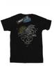 Girls Thestral Line Art Cotton T-Shirt