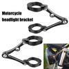 2Pcs Powerful Headlight Clamps High Strength Practical 39-41mm Durable Headlight Holders