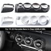 Front Central Control Air AC Conditioning Outlet Vent Cover Trim for Mercedes Benz A200L A180l 2019-2024 Carbon Fiber Accessorie