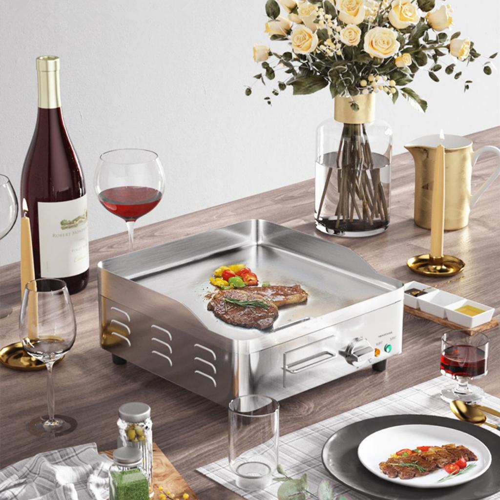 220V Household And Commercial Electric Steak Frying Machine Steak Noodles Grill Machine Easy Operation