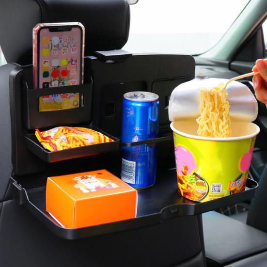 Premium Car Dining Plate Strong Load Bearing Durable Storage Organizer