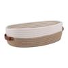 Cotton Rope Woven Basket Storage Basket Simple Toilet Basket with Handles for