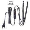 Hair Extensions Tool Even Fast Heating Fusion Temp Control Heat Iron Connector Wand with Bracket EU