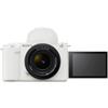Sony Vlog Camera Interchangeable Lens VLOGCAM Full Size Mirrorless Camera Power Zoom Lens Kit Windscreen Included White W / / / / Single-lens / ZV-E1