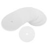 uxcell Round Paper Coffee Filters with Holes, 3.74" OD, for Espresso Makers, Cafes, and Offices, Pack of 400, White