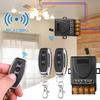 433MHz RF Wireless Remote Control Switch AC 220V Relay Receiver and Transmitter Kit for Lamp Motor Pump Door Access Smart Home Device