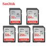 SanDisk 128GB Ultra SD Card SDHC UHS-I Card and SDXC Memory Card 32GB 64GB 256GB 512GB Original SD Card for Camera Up To 120-150Mb/s Flash Card