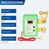Battery Disconnect Switch With Led Voltage Display 12V 240A Auto Battery Remote Control Switch Leakage Protection 2025