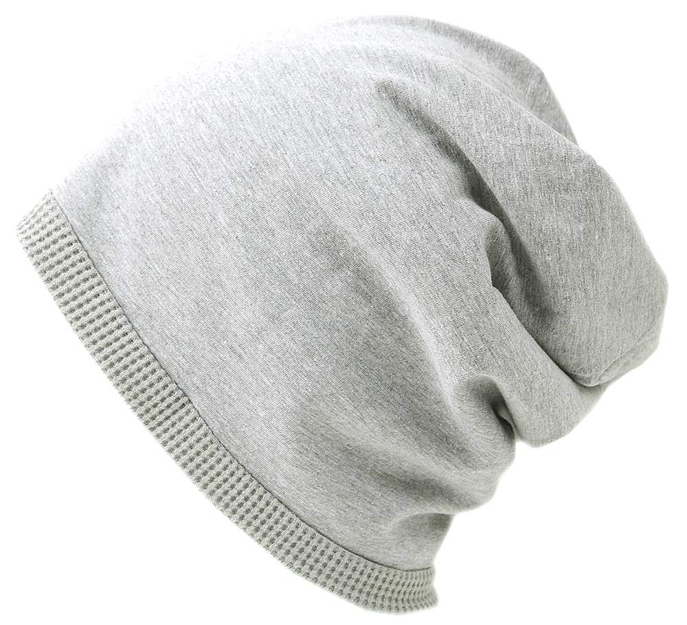 Big Watch Thermal Knit Light Plus Size P-10 Men's Cap, Gray/Mix Gray,