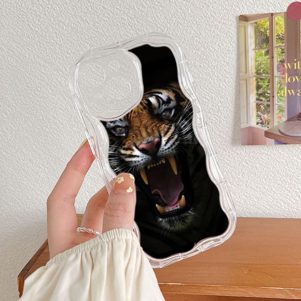 Ae99 Tigers Lion Love Design Art Защитные чехлы для телефонов для Xiaomi Poco X5 F6 Redmi Note 13 12 11 Pro 13C 12C A3 Huawei Honor 90 Wave Задняя крышка из ТПУ