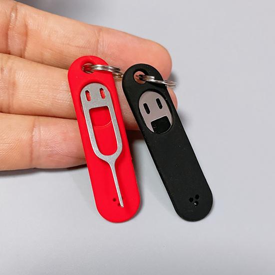 Card Removal Tool Durable Compact Wide Compatibility Card Eject Pin Sim Card Eject Pin with Silicone Protector Card Removal Tool