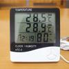 1PC LCD Digital Thermometer Hygrometer Weather Station Home Indoor Outdoor C/F Temperature Humudity Meter With Alarm Clock