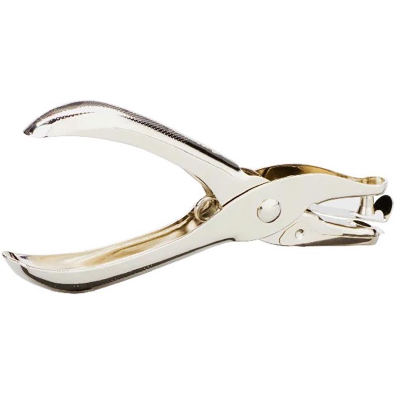 Chenshi Effort-Saving Handheld Metal Hole Punch - Office & Student Use