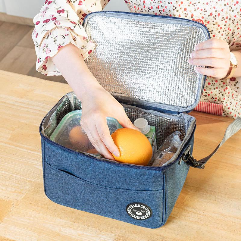 Insulated Picnic & Lunch Bento Bag - Keeps Food Fresh