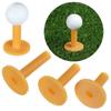 Colorful Training Practice Accessories Sports Part Golfer Ball Tees Holder Rubber Durable Golf Tees