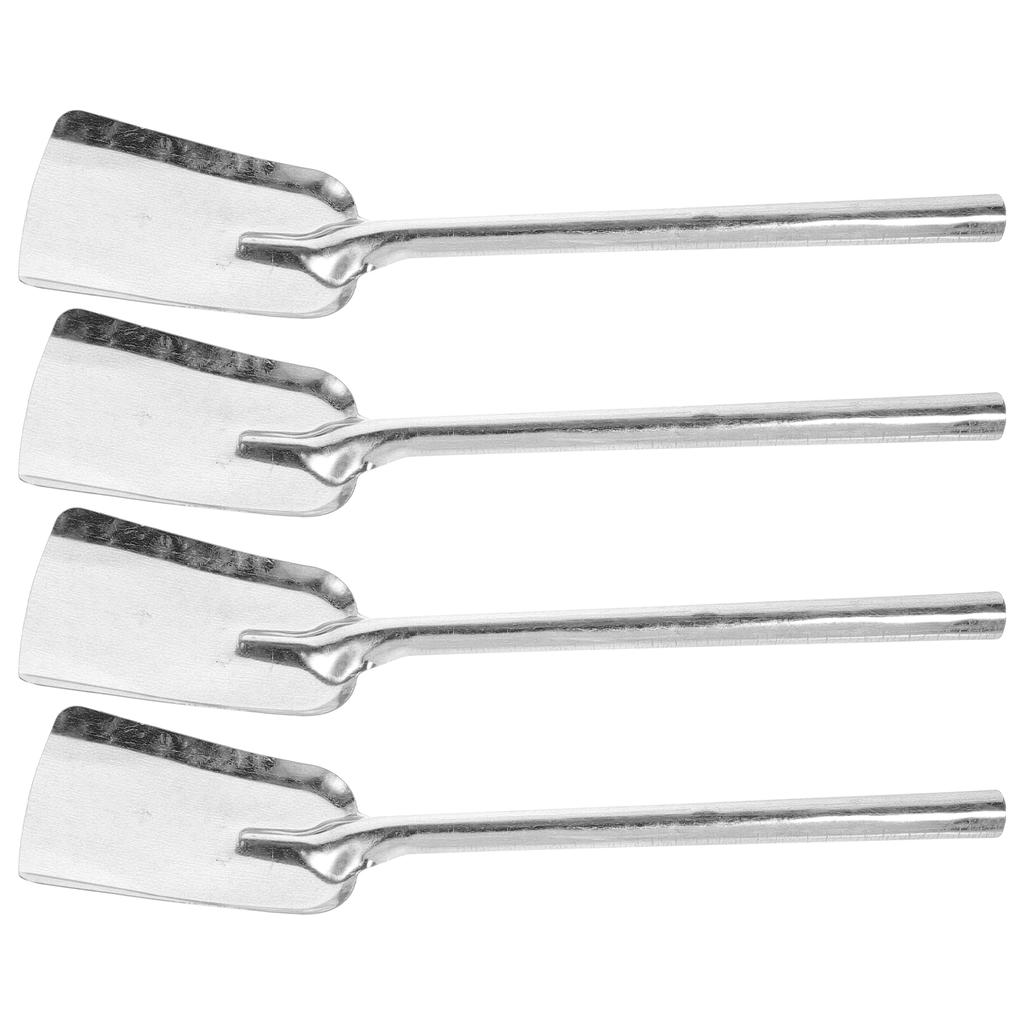 4 Pcs Professional Charcoal Ash Household Daily Fireplace Tool Wear-resistant Winter Stainless Steel