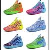 New Three-ball Four-generation Basketball Shoes High-top New Student Boys and Teenagers Actual Combat Cement Sports Shoes