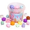24Pcs Squishy Toy Cute Animal Antistress Ball Mochi Toy Stress Relief Toys