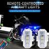 Motorcycle LED Warning Mini Signal Light Wireless Flash Turn Signal Indicator for Scooter Car DJI Avata/Mavic 3 Pro Drone Strobe Light