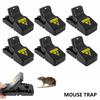 Traps Plastic Mouse Trap Reusable Mice Rat Snare Catcher Rodent Household Indoor