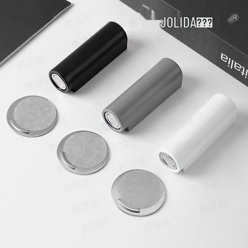 Magnetic Invisible Floor Door Stop - Anti-Collision Door Holder for Bathroom