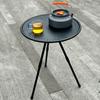 Portable Picnic Camping Table Adjustable Small Round Table Outdoor Aluminum Alloy Folding Table Lightweight Coffee Table