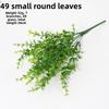 Green Eucalyptus Plant Artificial Waterresistant Foliage For Home Interior