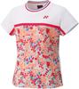 Yonex Short Sleeve Game White L Women's Shirt, (011)