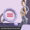 Weighted Infinity Smart Fitness Hoop 24 Detachable Knots Weight Hoop with Counter Women Weight Loss Hoop 2-in-1 Abdomen Fitness Message Equipment