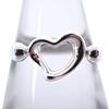 [Used] TIFFANY 925 Open Heart Ring / Size 9 / J7-9