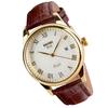 Watch Business Arm Watch Waterproof Brown Leather Belt Quartz Analog Stylish Classic Casual Simple Date Day of the Week Lightweight Watch Day Gift