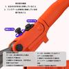 BIUTEFOR Bolt Cutter, 350mm Long, Wire Cutter, Cutting Capacity Approximately ?6mm, Rebar Cutter, Lever Cutter