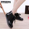 Low-cut Rain Boots Ladies Water Shoes Short Rain Boots Student Low-tube Short Rain-proof Lace-up Board Shoes Water Boots Non-slip Rubber Shoes