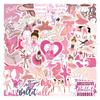 55 New Pink Ballet Graffiti Stickers Suitcase Mobile Phone Dance Stickers