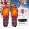 Heated Insoles 2000mAh Winter Outdoor Precise Remote Control Charging Heated Insoles Tailorable Electric Heated Insoles