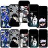 For Samsung Galaxy S24 S23 iPhone 16 15 14 Xiaomi Redmi Note 13 12 11 Plus 9 Pro Max X XR Case Wallpaper Jujutsu Kaisen Gojo Satoru OPPO Huawei Cover
