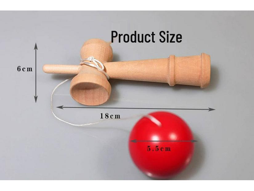 Skill Ball Kendama Toy for Children’s Fitness and Education