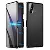 For Sony Xperia 1 V HD Magnetic Metal Tempered Glass Phone Case