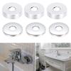 Flange Flange Cover Chrome Faucet Decorative Cover Pipe Wall Covers Faucet Accessories Faucet Decor