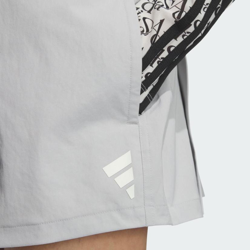 Adidas Future Style 2-In-1 Pleated Skirt Women Skirts Light-Gray JN3514