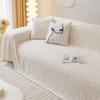Anti-Scratching Sofa Cover Cloth Ins Style Sofa Cushion Winter All-Inclusive Universal Sofa Cover Full Covered Plush Sofa Cover
