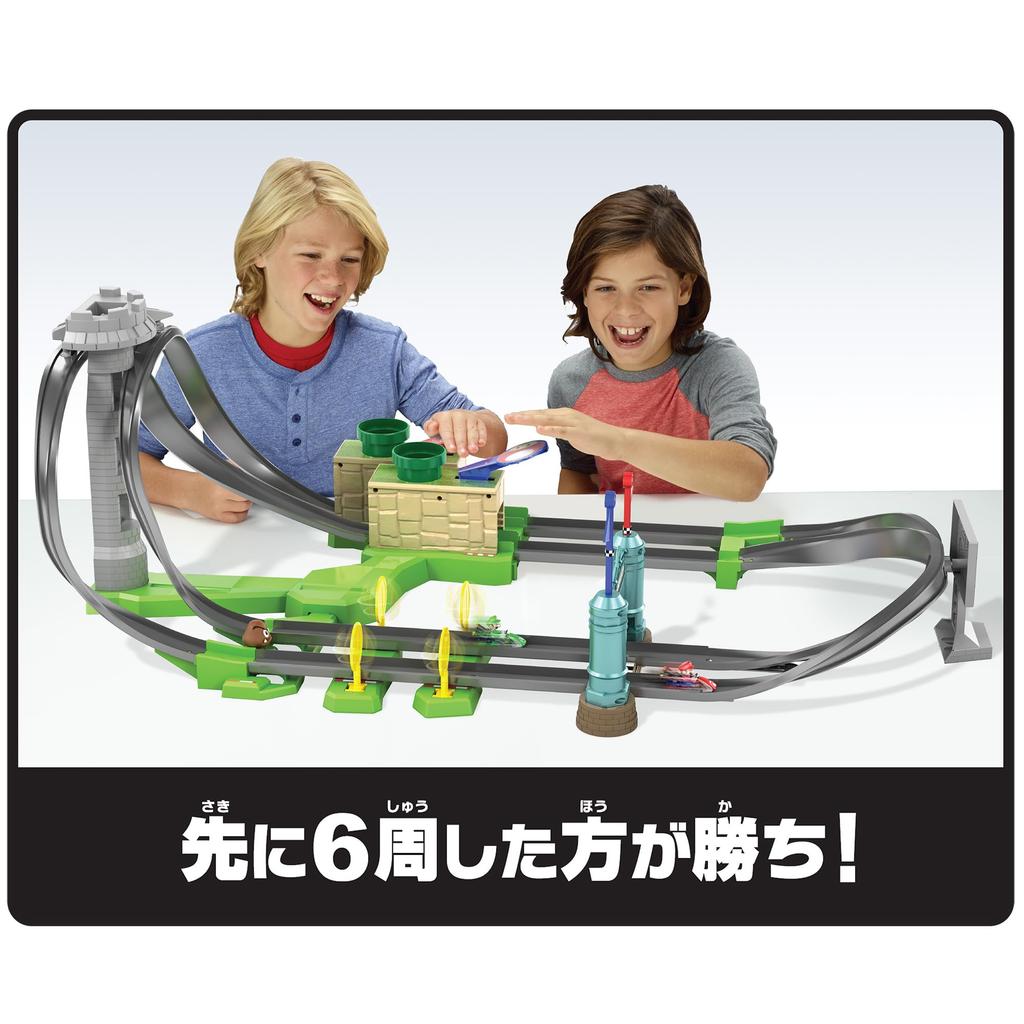 Hot Wheels Mario Kart Circuit Light Track Set Ages 1 Mario GHK15 5+ [Includes Car]