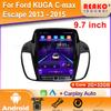 Multimedia Player Head Unit For Ford KUGA C-max Escape 2013 2014 2015 Car Radio Android Auto Carplay GPS Navigation 2din DVD