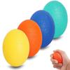 Egg Shape Grip Balls Round Hand Squeezing Balls Relieve Stress Silicone Exercise Grip Balls
