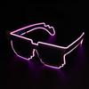 Wireless LED Light-up Glasses Glow In the Dark Neon Rave Shades  for Adult Kids