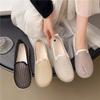 Hollow Mesh Shoes Women's Breathable Mesh Non-slip Summer Versatile Single Shoes Women's One-pedal Lazy Shoes Flat Shoes